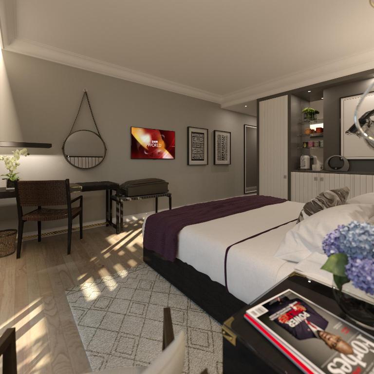 Postel nebo postele na pokoji v ubytování Avani Gaborone Resort & Casino