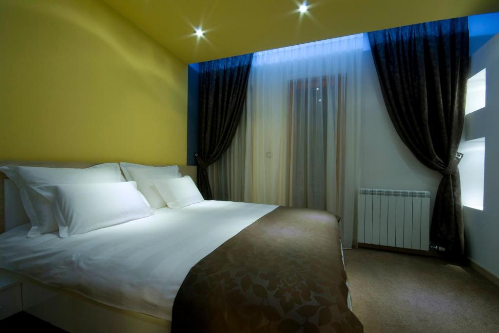 Krevet ili kreveti u jedinici u okviru objekta Hotel Soa