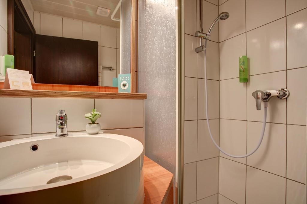 Koupelna v ubytování Trip Inn Hotel Blankenburg
