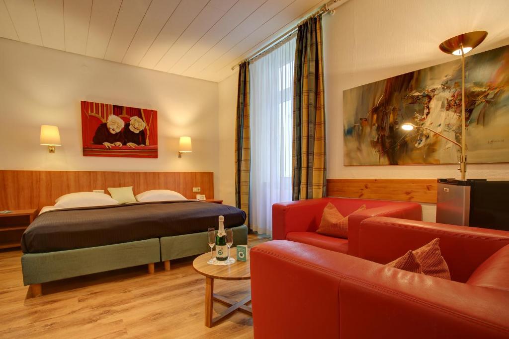 Postel nebo postele na pokoji v ubytování Trip Inn Hotel Blankenburg