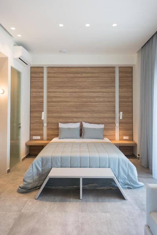 Postel nebo postele na pokoji v ubytování Fani Luxury Boutique