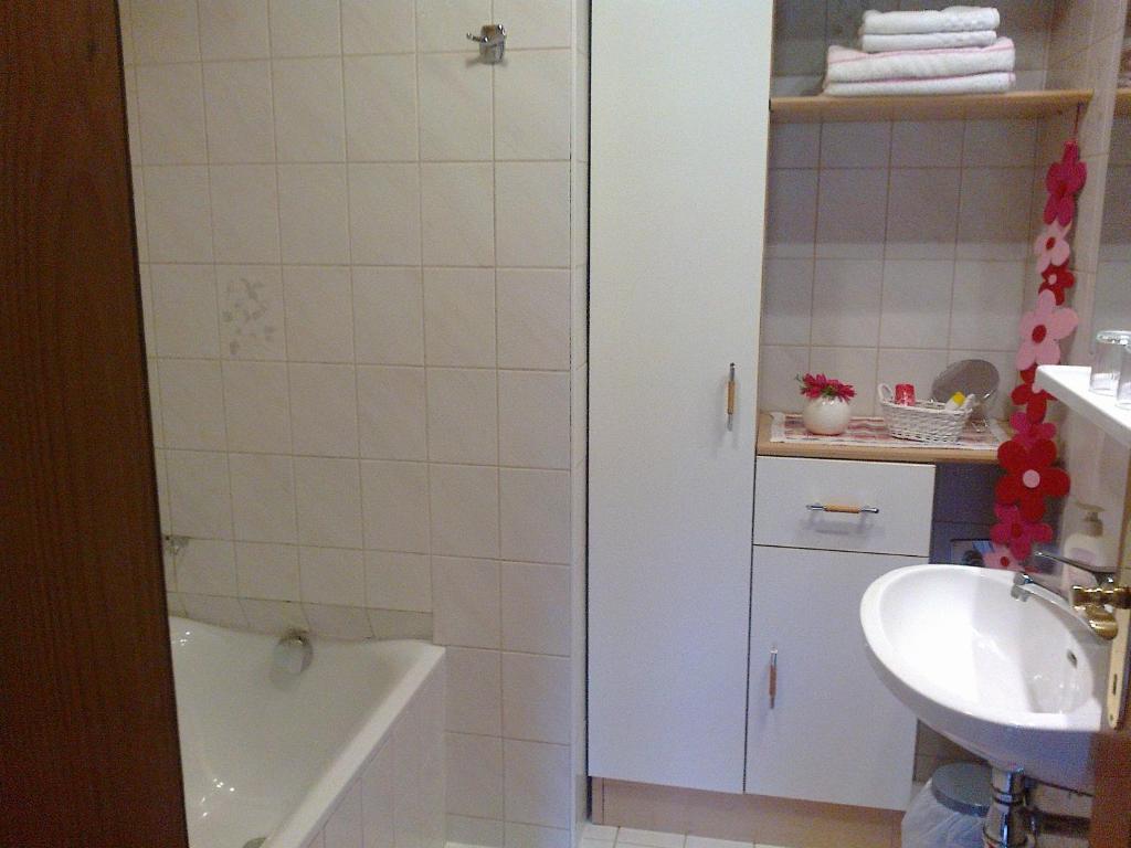 Koupelna v ubytování Ferienhaus Elisabeth