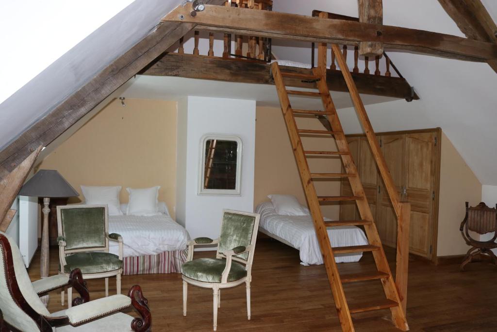 Maison d'hôtes Moulin du Bas Pesé - Familiekamer