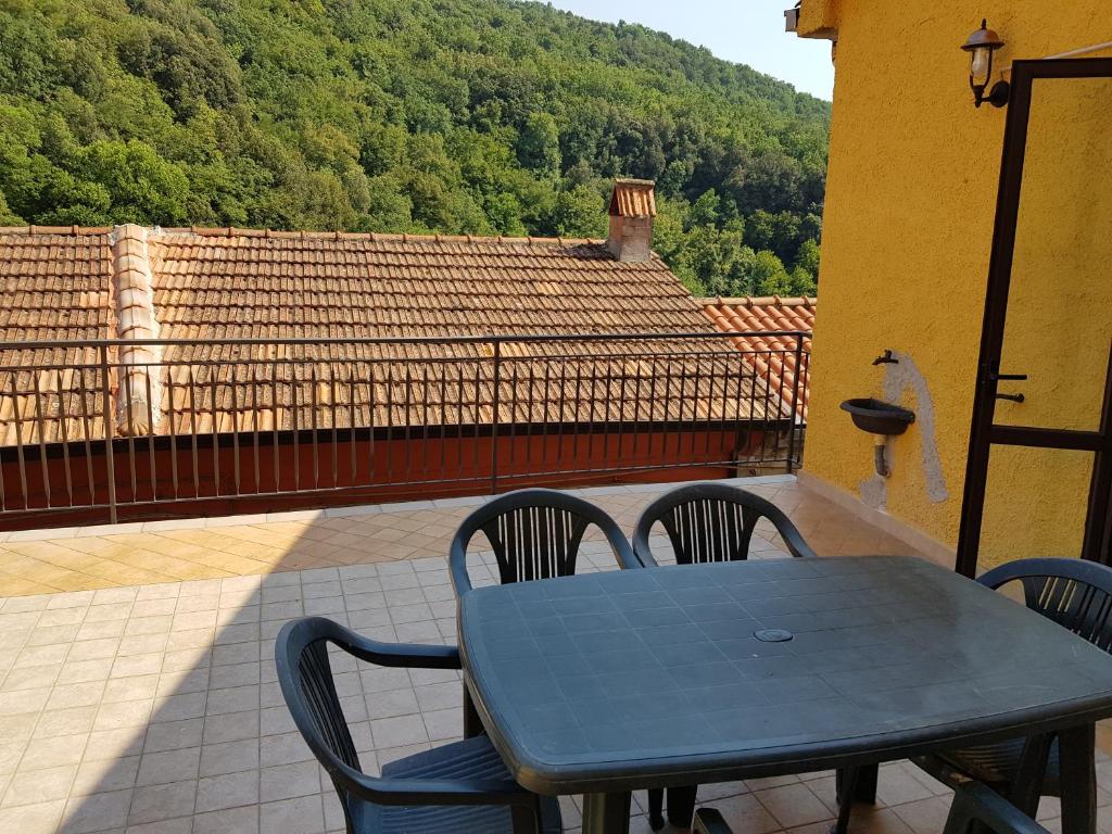 Balkón nebo terasa v ubytování B&B Via Roma