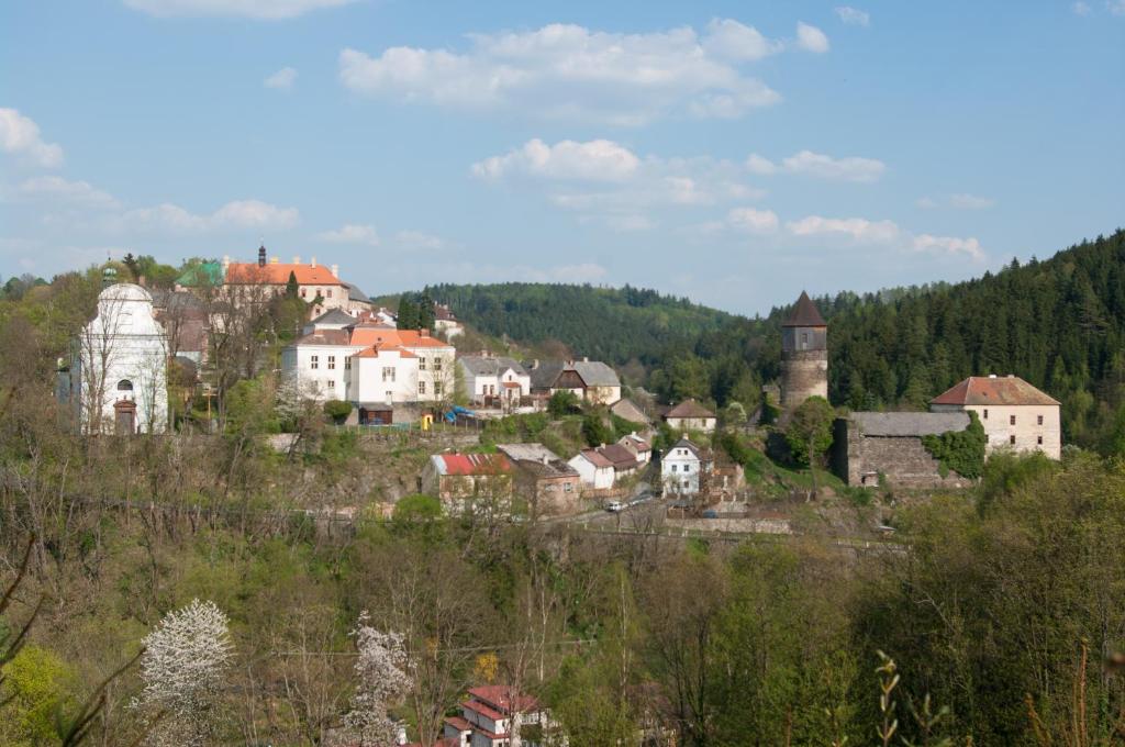 Příroda nedaleko penzionu