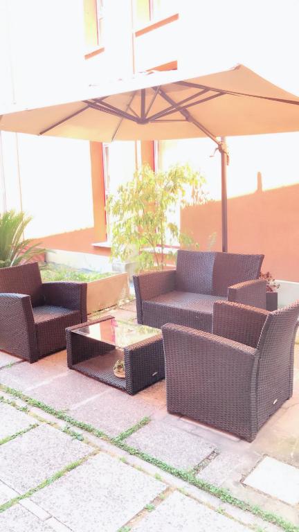 Posezení v ubytování Hotel Maxim