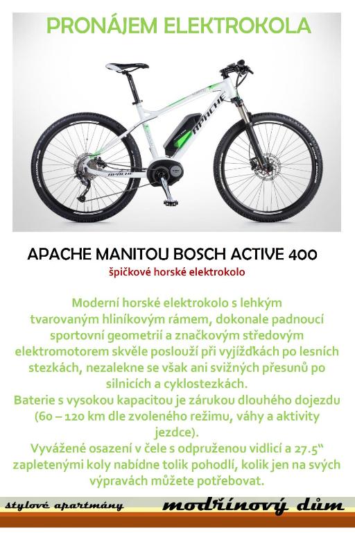 Jízda na kole v ubytování Apartmány Modřínový Dům nebo okolí