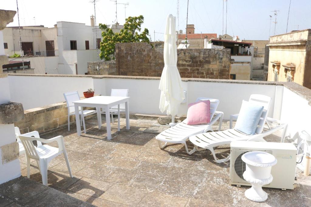 Balkón nebo terasa v ubytování Chiesa Greca Suites - Lecce Selection
