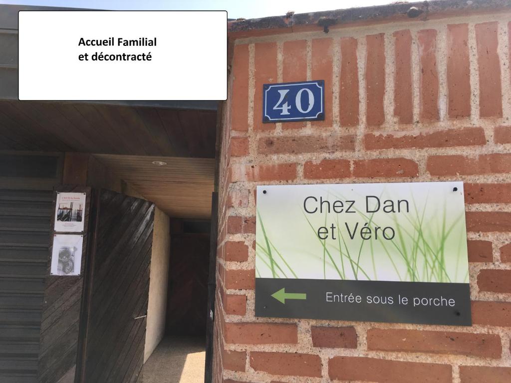 Certifikát, hodnocení, plakát nebo jiný dokument vystavený v ubytování Chez Dan et Véro - Chambre d'hôte