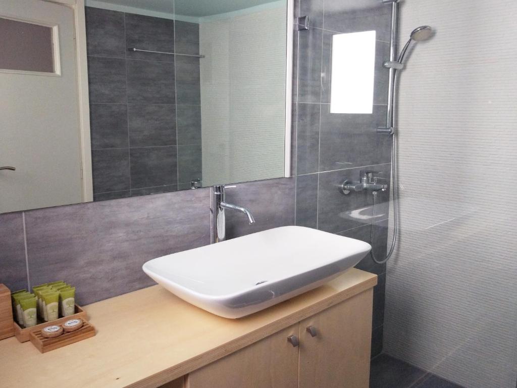 A bathroom at Athens Vintage Apartments - Pagrati