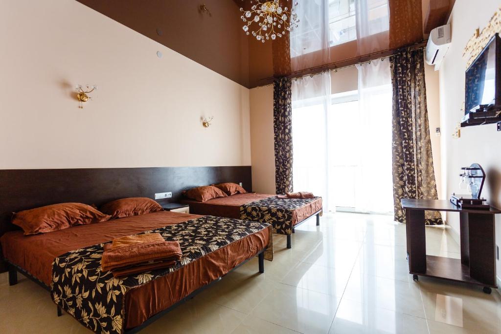 Posezení v ubytování VIP Hotel