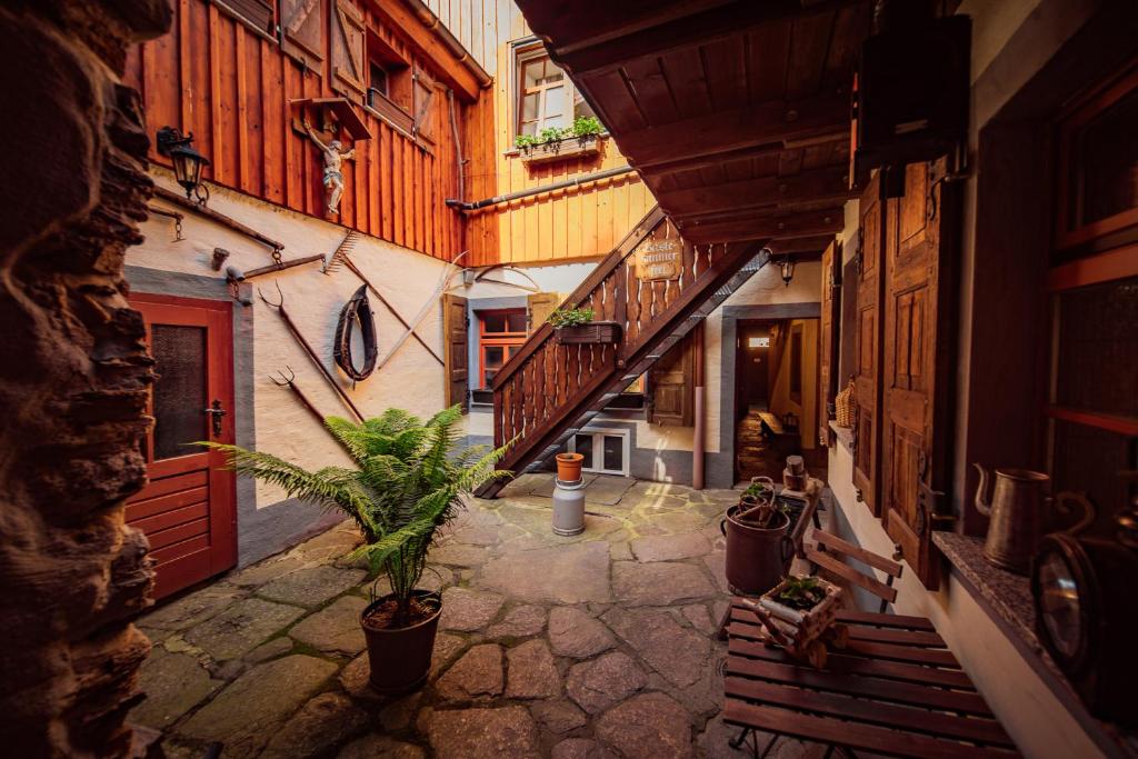 Budova, kde se apartmán nachází