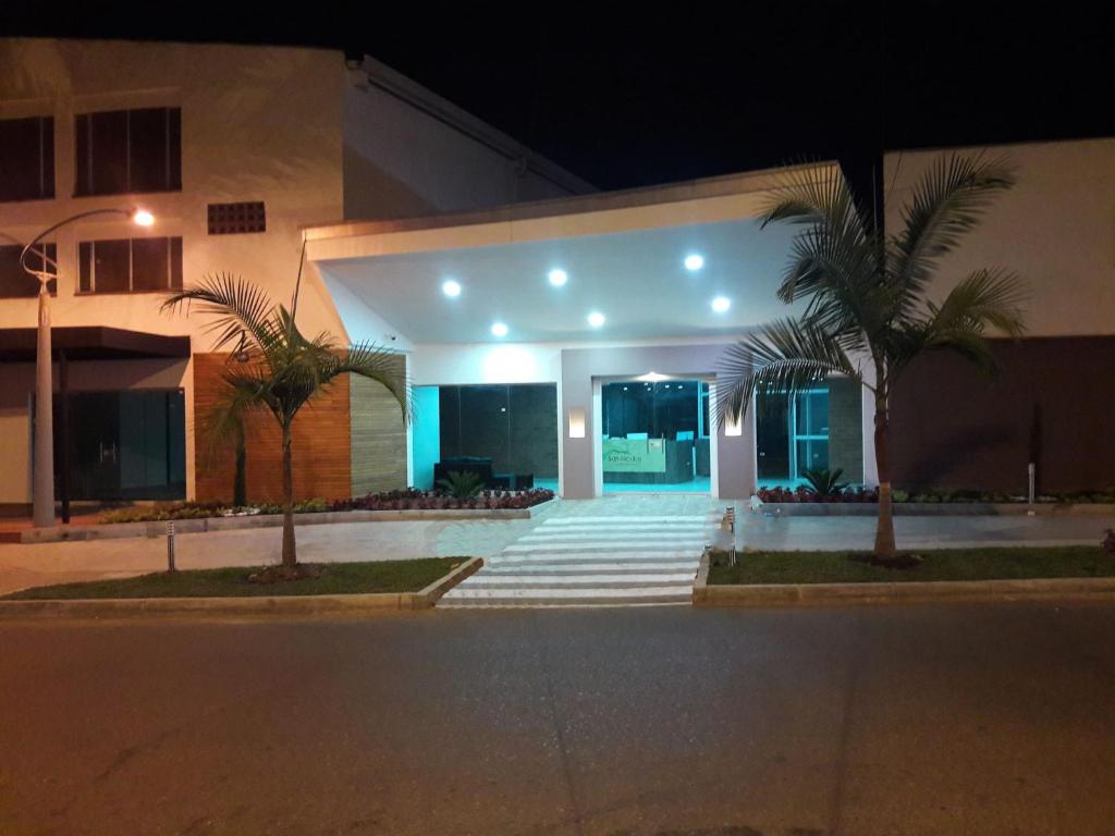 Budova, kde se hotel nachází