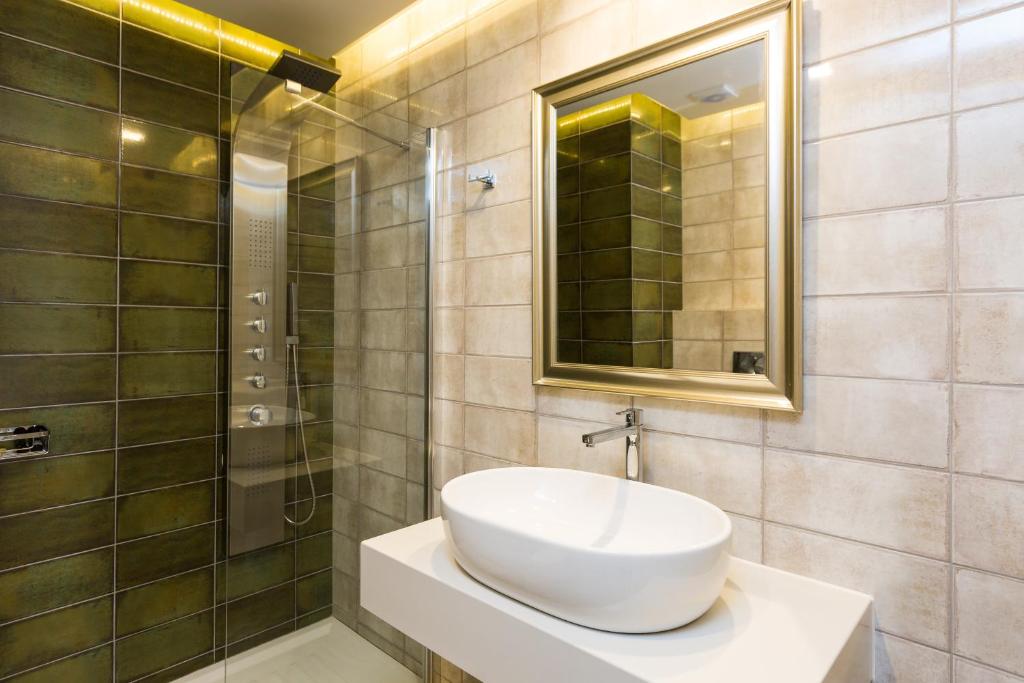 Koupelna v ubytování Casa Dei Delfini