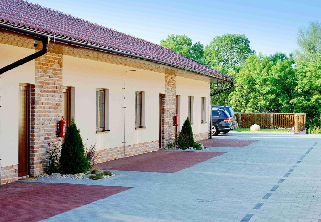 Budova, kde se penzion nachází