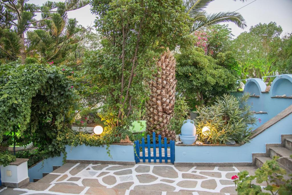 Zahrada ubytování Irini Studios in Tinos