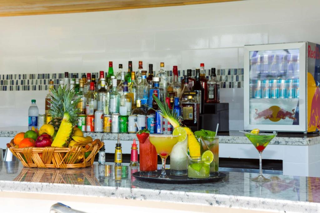 Nápoje v ubytování Best Western Plus Atlantic Beach Resort