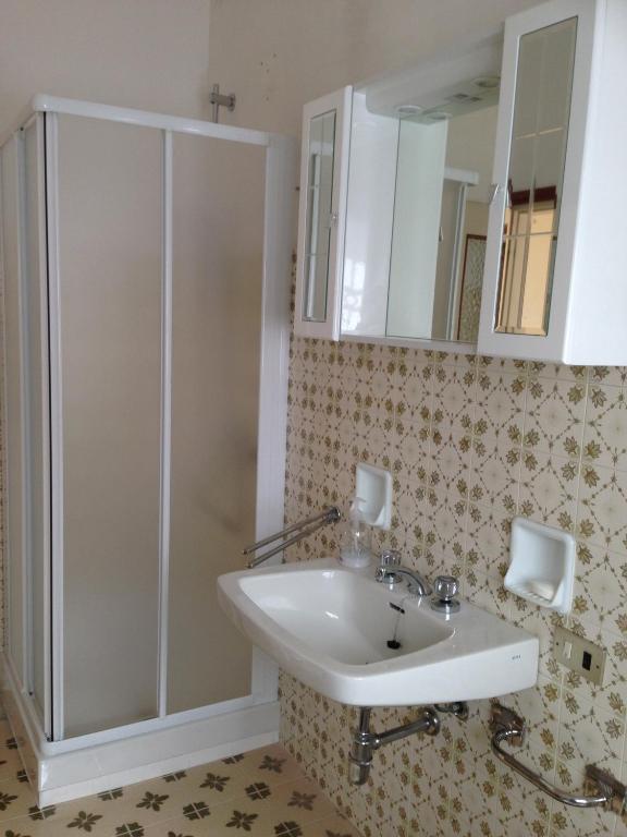 A bathroom at Casa Irene