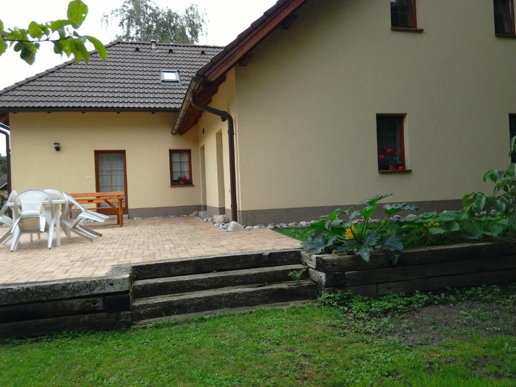 Zahrada ubytování Apartmany Svijany