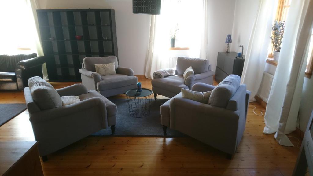 Posezení v ubytování Torp Källtorp B&B