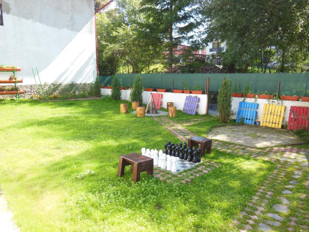 Zahrada ubytování Pensiunea Dapa