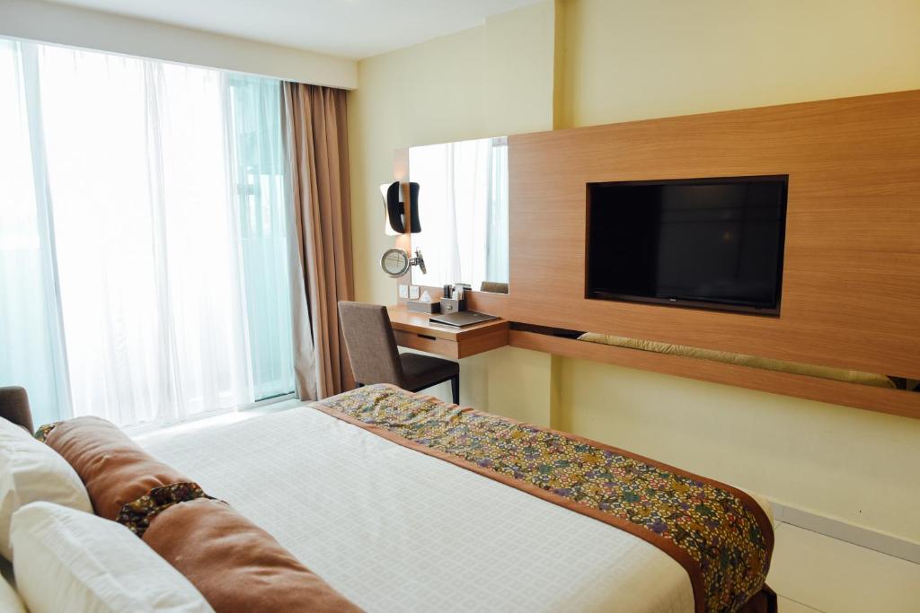 Televisyen dan/atau pusat hiburan di Hotel Sfera