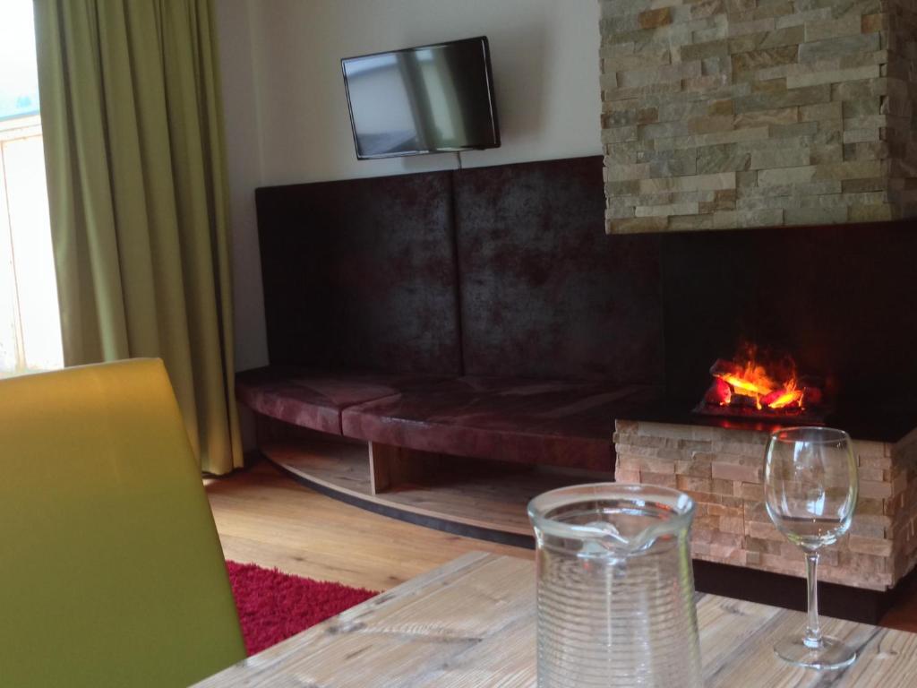 Posezení v ubytování Hotel Alpenblick