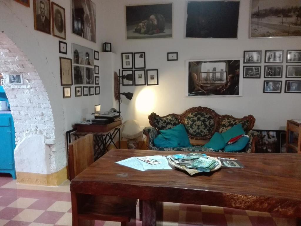 Posezení v ubytování B&B Il Secolo Breve