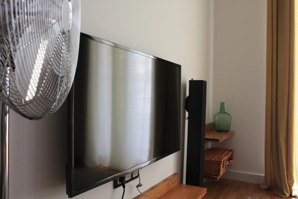 TV a/nebo společenská místnost v ubytování LarDviura
