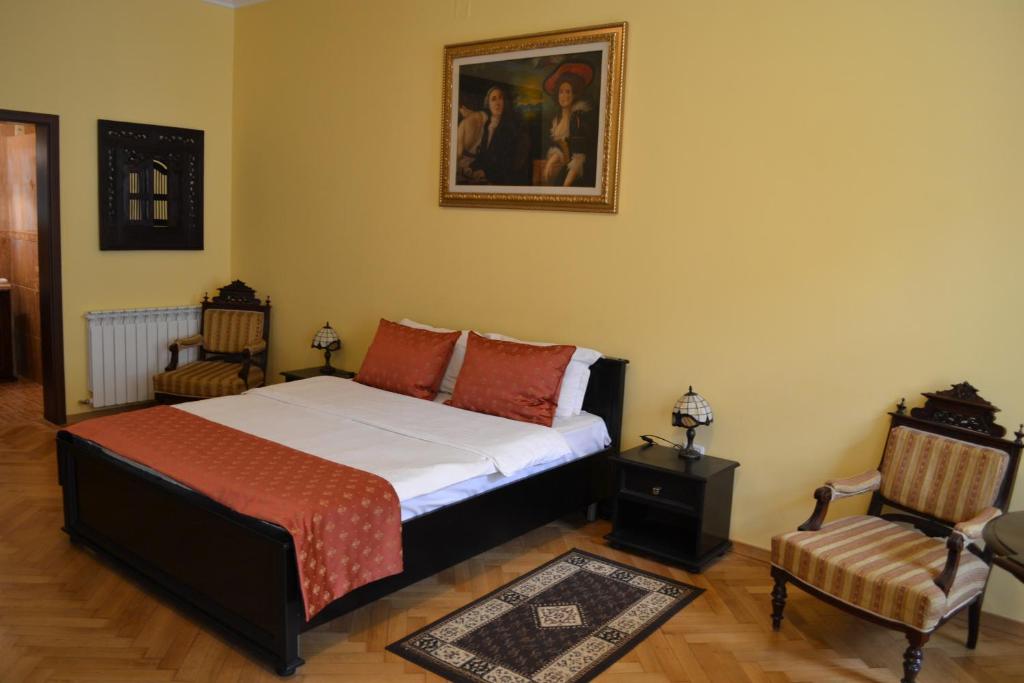 
Cama o camas de una habitación en Casa Republicii
