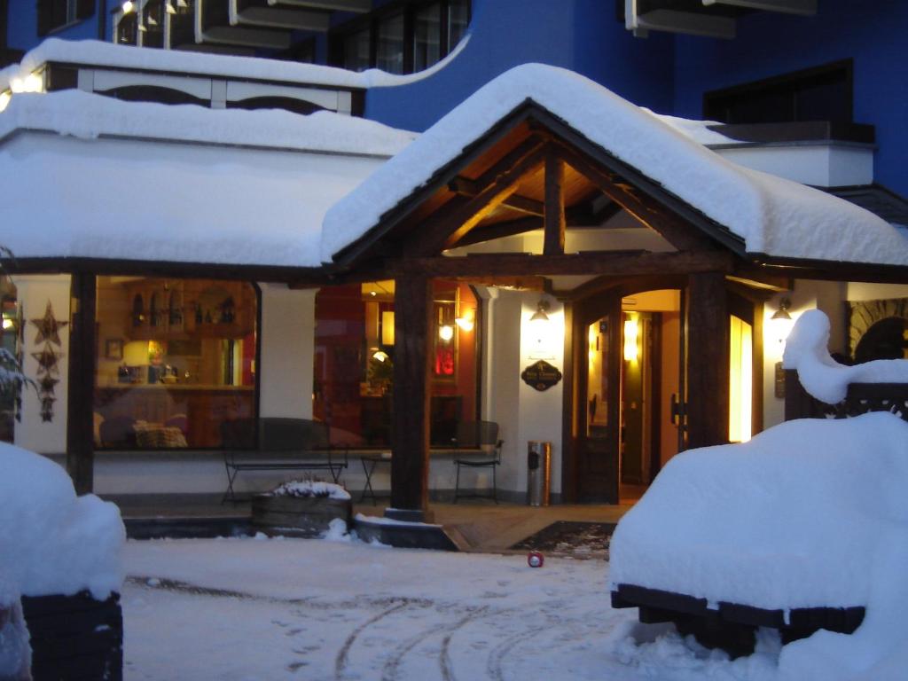 Hotel Baita Clementi v zimě
