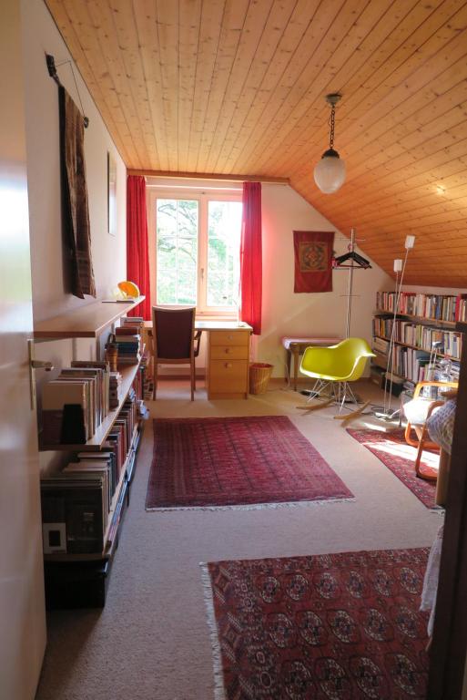 Posezení v ubytování B&B Sigrid Braun-Budde