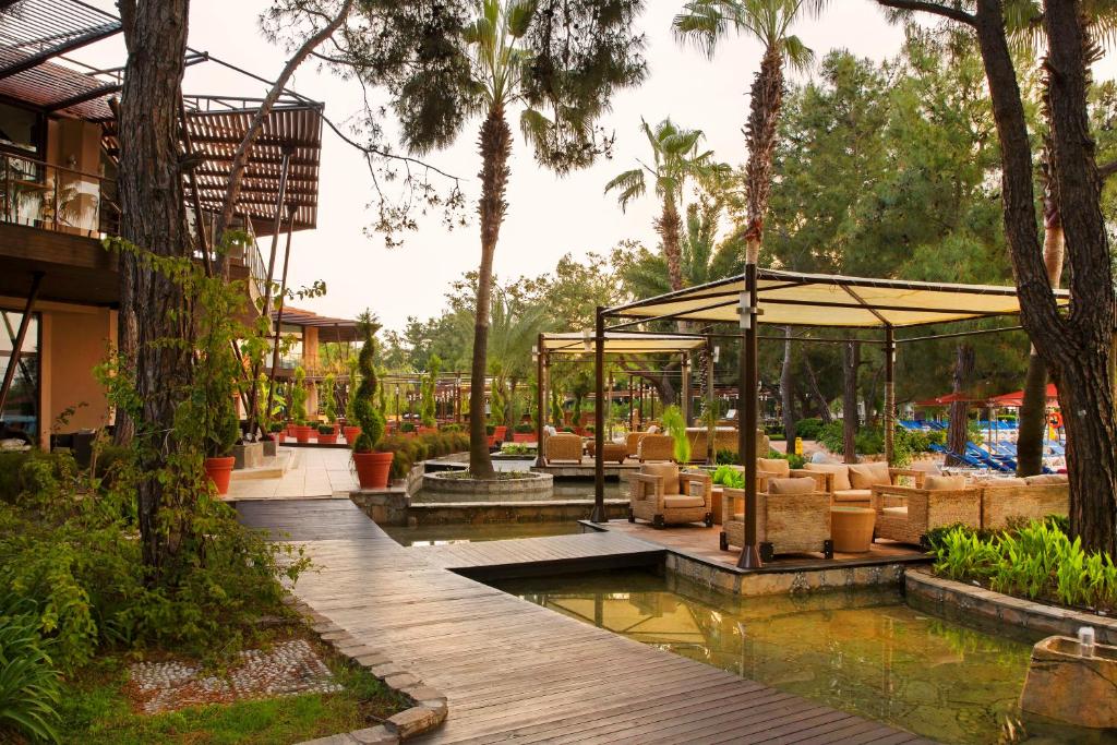 Zahrada ubytování Martı Myra - Ultra All Inclusive