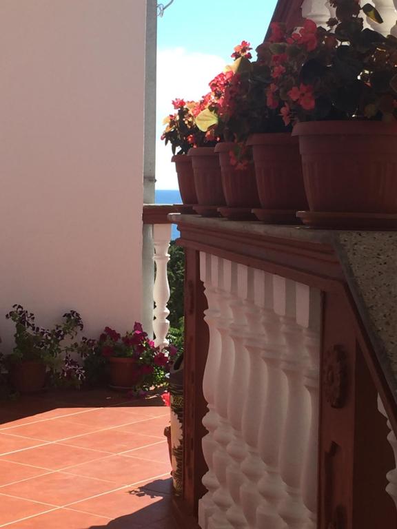 Balkón nebo terasa v ubytování Tina Rooms