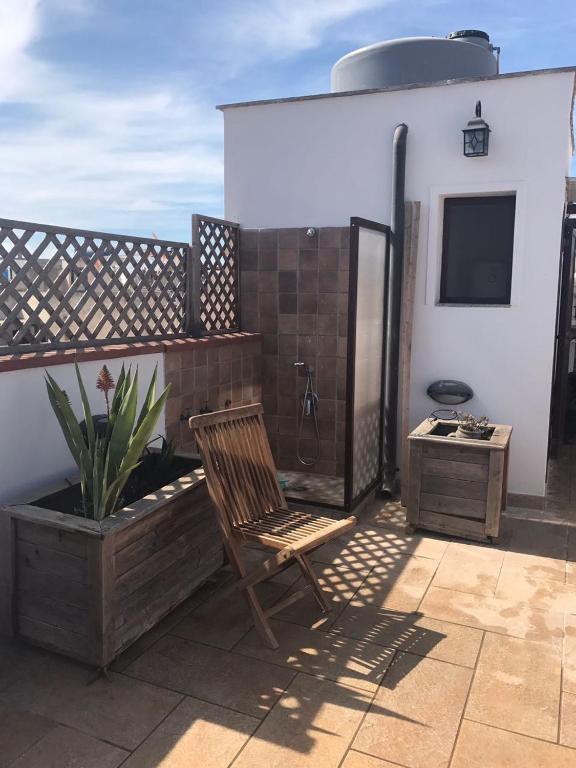 A balcony or terrace at Favignana Margot House