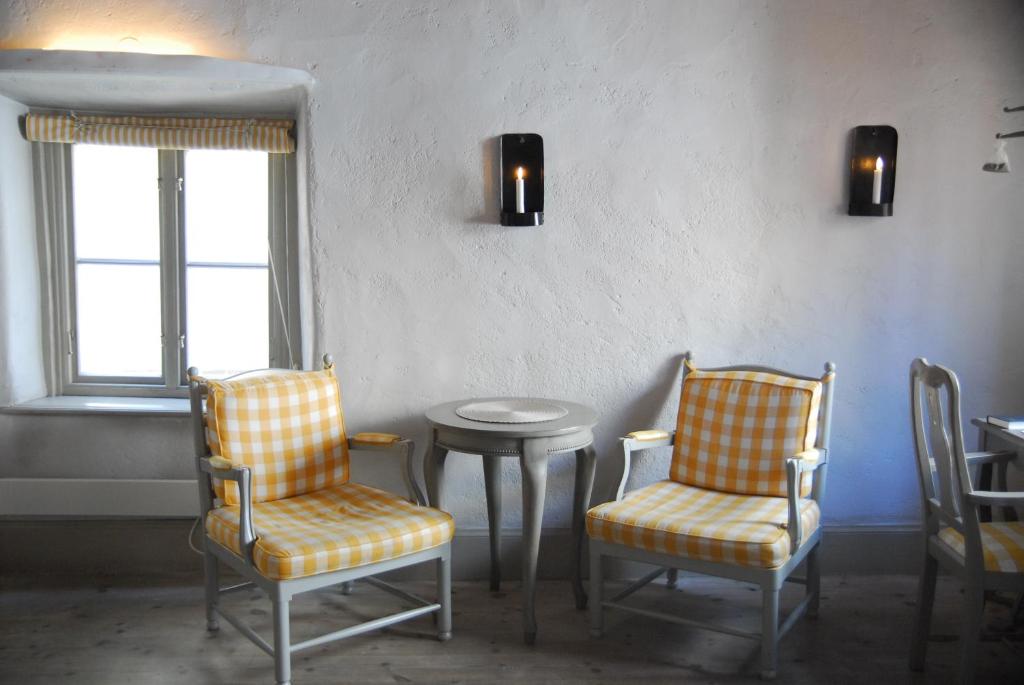 Posezení v ubytování Hotel Sven Vintappare