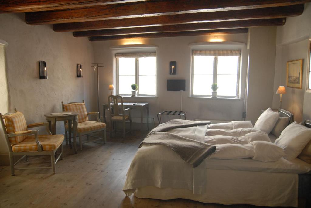 Posezení v ubytování Hotel Sven Vintappare