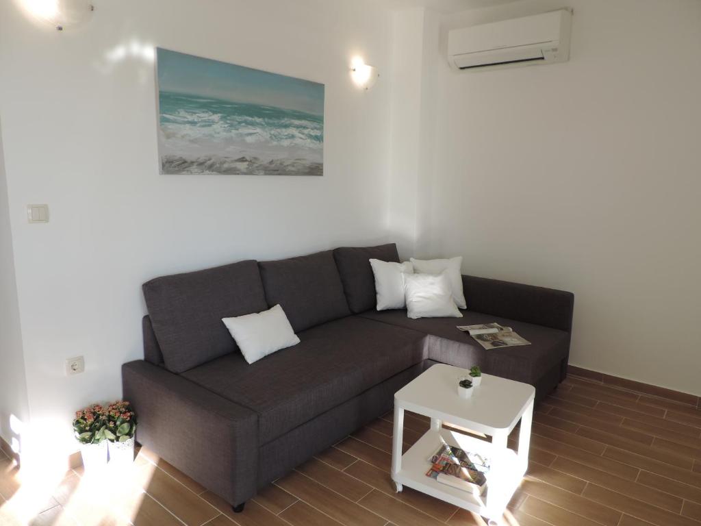 Posezení v ubytování Apartman s pogledom