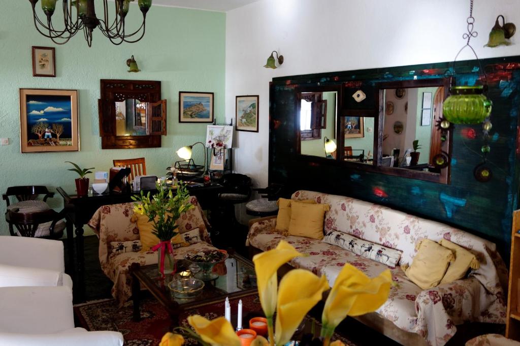 Posezení v ubytování Cretan Village Hotel
