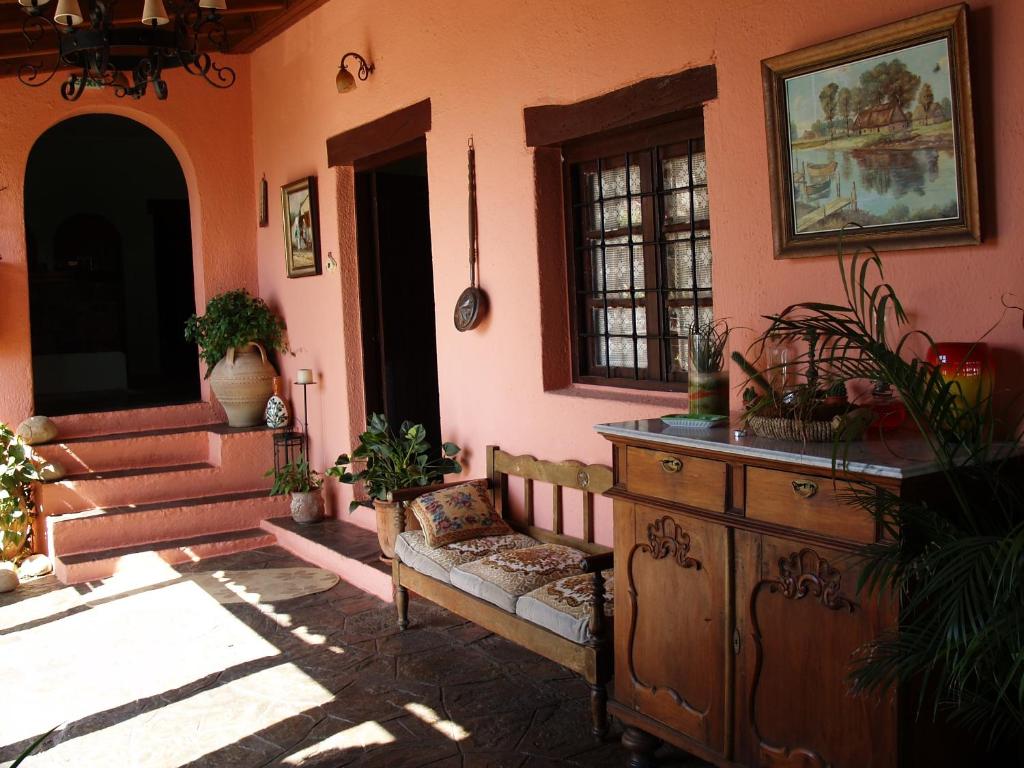 Posezení v ubytování Cretan Village Hotel