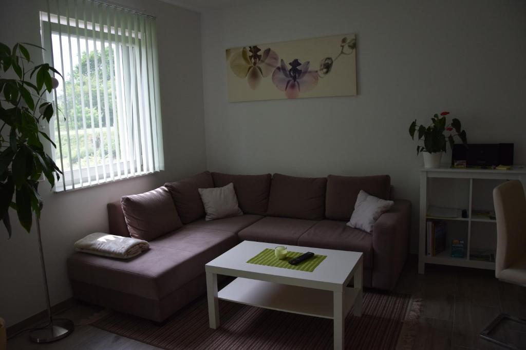 Posezení v ubytování Ferienwohnung Albel