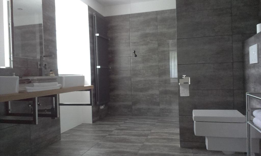 A bathroom at Villa Bertholini