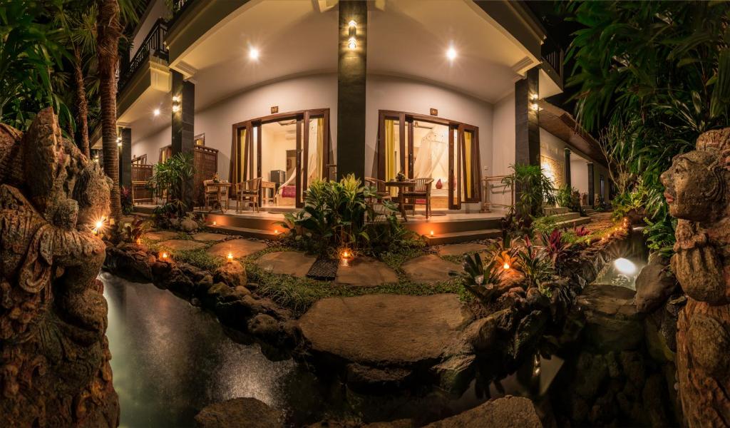Zahrada ubytování Pecatu Ubud Guest House