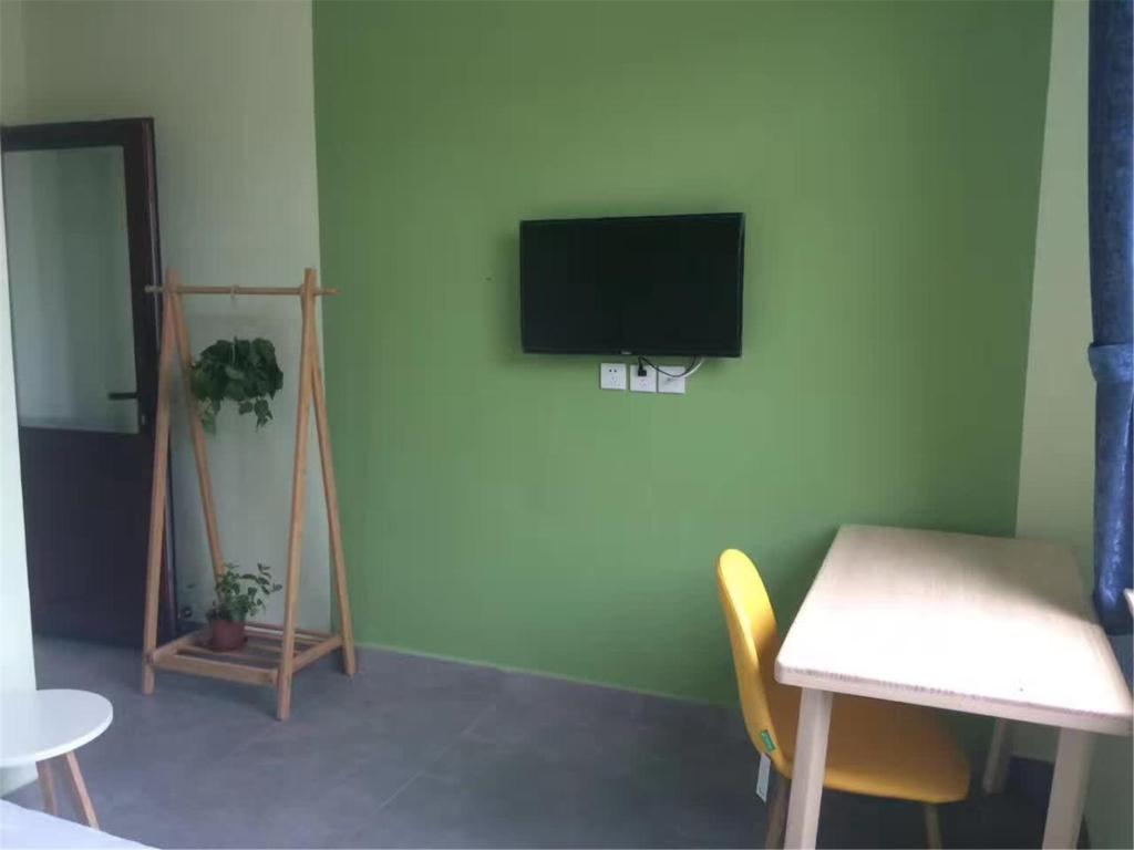 TV a/nebo společenská místnost v ubytování Chez Ina & Jasee