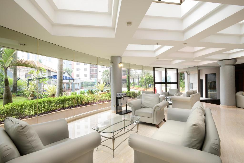 Posezení v ubytování Midtown Residence Simatupang Jakarta