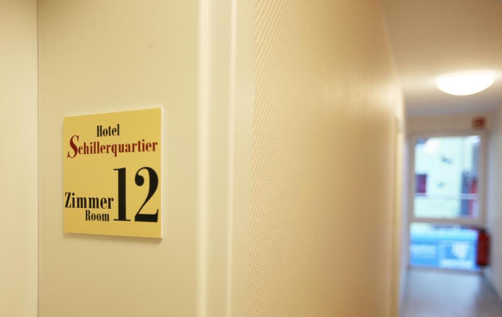 Certifikát, hodnocení, plakát nebo jiný dokument vystavený v ubytování Hotel Schillerquartier