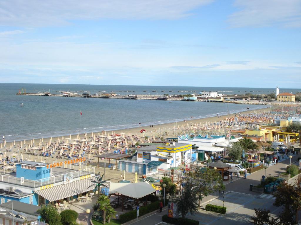 A general sea view or a sea view taken from a szállodákat