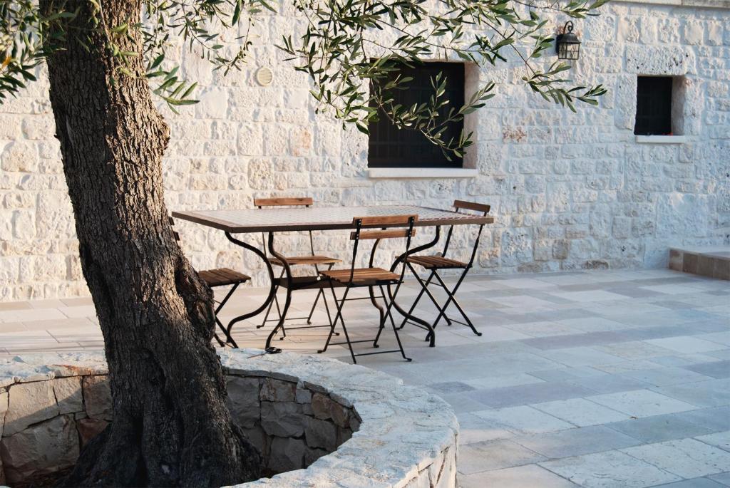 Patio nebo venkovní prostory v ubytování Trulli a Sud-Est