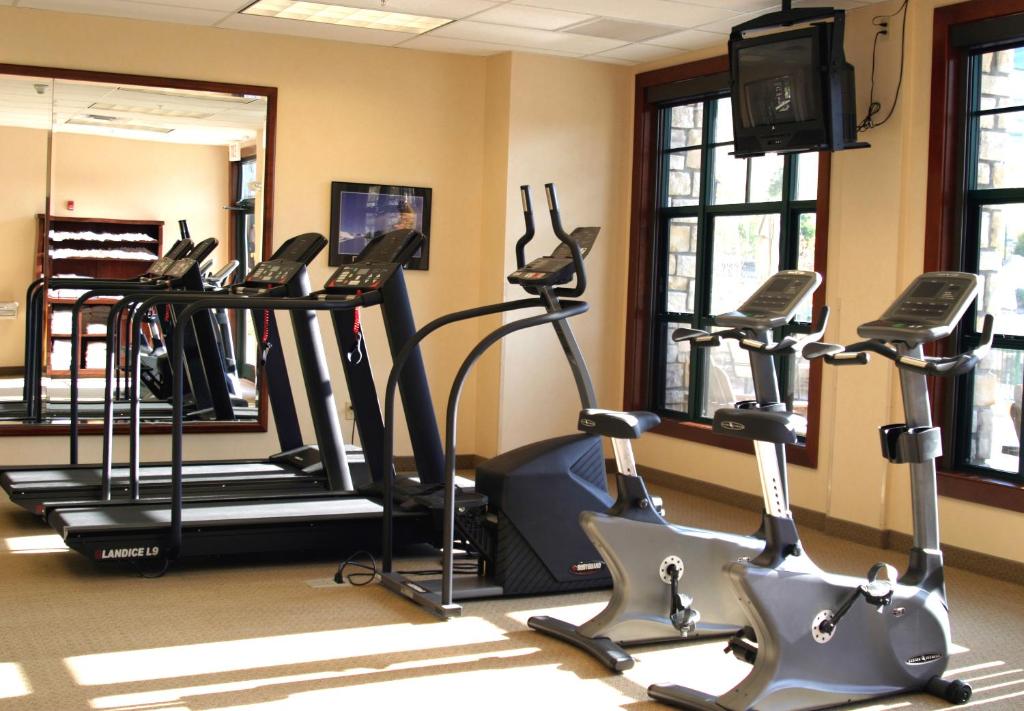 Fitness centrum a/nebo fitness zařízení v ubytování The Appalachian at Mountain Creek