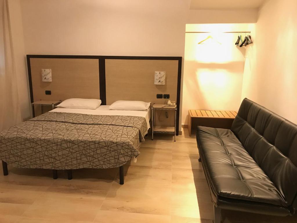 Postel nebo postele na pokoji v ubytování Hotel Citta' Di Conegliano